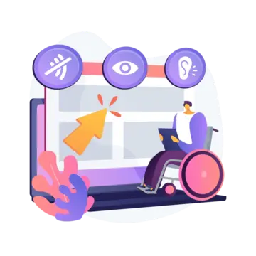 Crystaltech Services Accessibility and Inclusivity Illustration